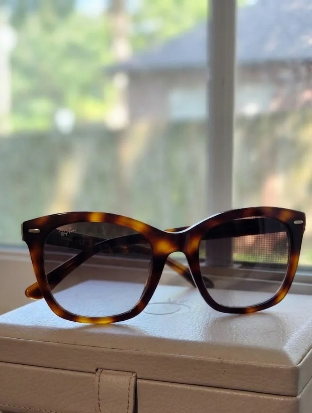 Calvin Klein Tortoiseshell Brown Women's Sunglasses